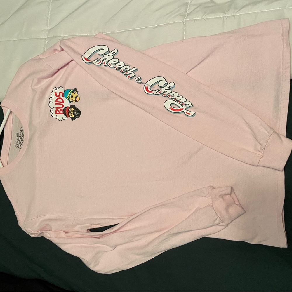 Pink Long Sleeve Tee